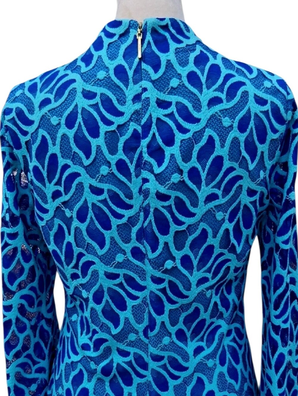 Lilly Pulitzer Blue Patterned Mini Dress - Picture 14 of 16